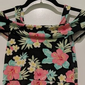 Girls floral dress sz 7/8